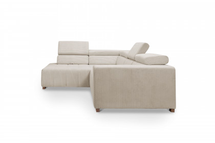 Reading von Exxpo - Ecksofa links beige