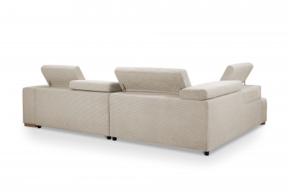 Reading von Exxpo - Ecksofa links beige