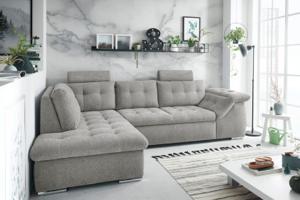 Oman 2 von ED-Lifestyle - Ecksofa Variante links grey