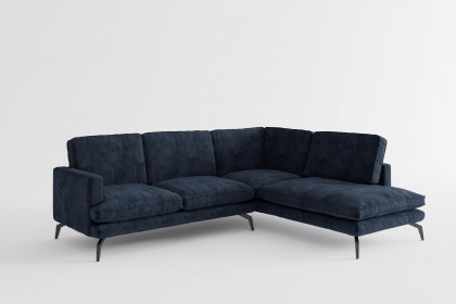 Bali von Primavera Furniture - Polsterecke rechts dunkelblau