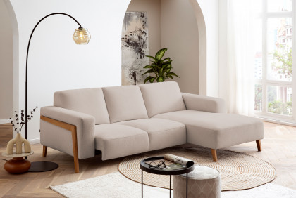 Starr von Exxpo - Ecksofa rechts beige