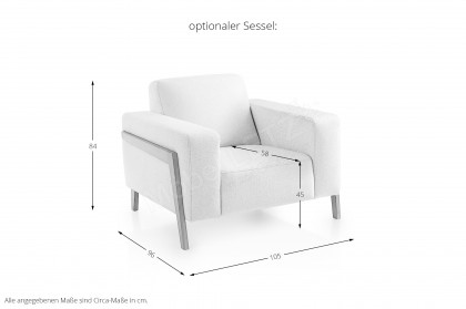 Starr von Exxpo - Ecksofa rechts beige