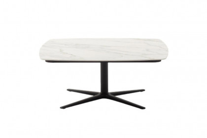 Derby-living von SCHÖNER WOHNEN - Couchtisch Keramik carrara/ Metall