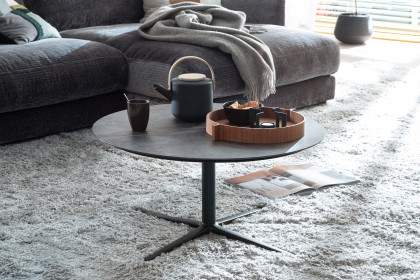Corby von SCHÖNER WOHNEN - Couchtisch Dekton laurent/ Metall