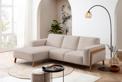 Starr von Exxpo - Ecksofa links beige