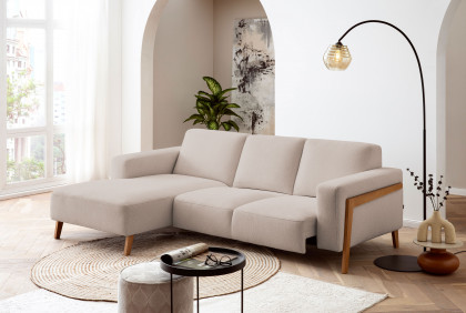 Starr von Exxpo - Ecksofa links beige