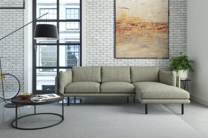 Salama von Primavera Furniture - Polsterecke rechts hellgrau