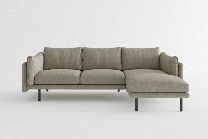 Salama von Primavera Furniture - Polsterecke rechts hellgrau