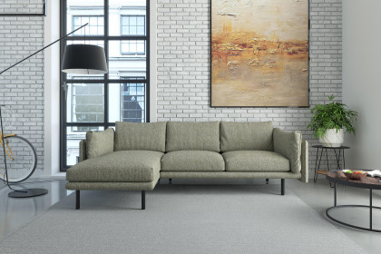 Salama von Primavera Furniture - Polsterecke links hellgrau