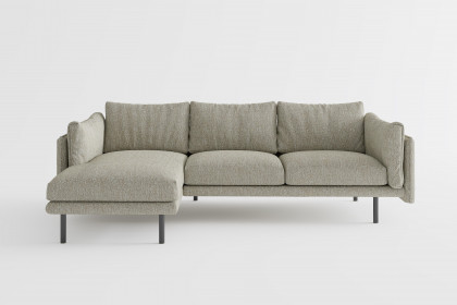 Salama von Primavera Furniture - Polsterecke links hellgrau