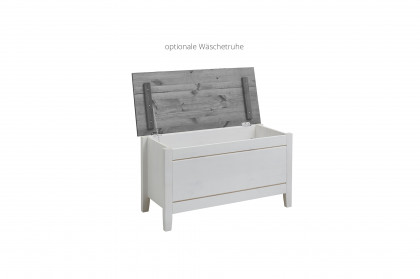 Eva von Jumek - Schlafzimmer-Set mit Landhaus-Feeling weiß-grau