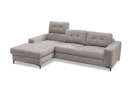 Bonito von Exxpo - Ecksofa links hellbraun