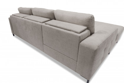 Bonito von Exxpo - Ecksofa links hellbraun