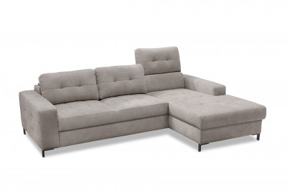 Bonito von Exxpo - Ecksofa rechts hellbraun