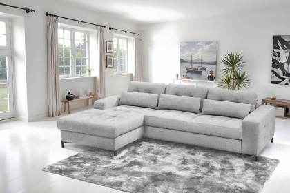 Bonito von Exxpo - Ecksofa Variante links warm-grey