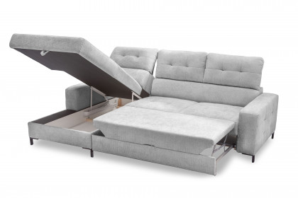 Bonito von Exxpo - Ecksofa Variante links warm-grey