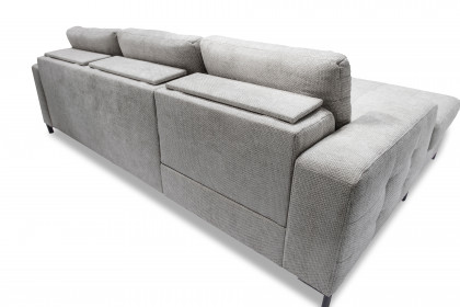Bonito von Exxpo - Ecksofa Variante links warm-grey