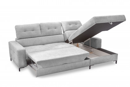 Bonito von Exxpo - Ecksofa Variante rechts warm-grey