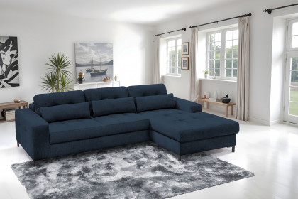 Bonito von Exxpo - Polstergarnitur rechts deep-blue