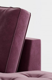 Scott von Primavera Furniture - Polstersofa rechts winered