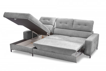 Bonito von Exxpo - Polstergarnitur Variante links grey