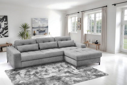 Bonito von Exxpo - Polstergarnitur Variante rechts grey