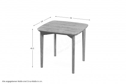 SM 240 von Skovby Møbelfabrik - Couchtisch ca. 54 x 54 cm