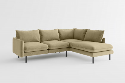 Samos von Primavera Furniture - Ecksofa rechts beige