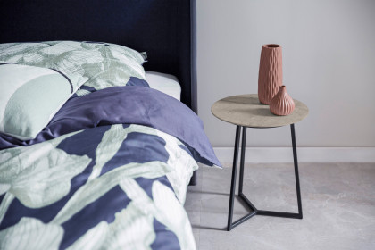 Connect-living von SCHÖNER WOHNEN - Couchtisch Keramik beton/ Metall anthrazit