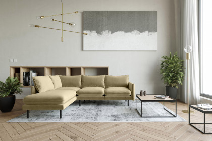 Samos von Primavera Furniture - Ecksofa links beige