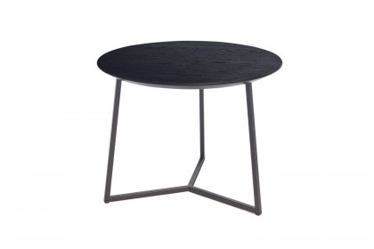 Connect-living von SCHÖNER WOHNEN - Couchtisch S411 Eiche schwarz/ Metall anthrazit