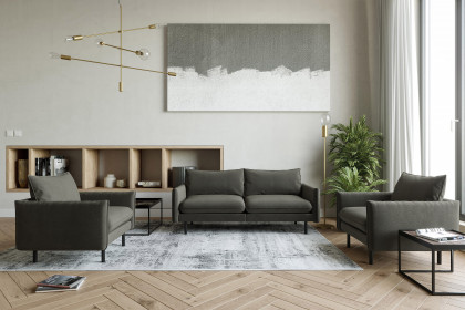 Samos von Primavera Furniture - Polstersofa dark-grey