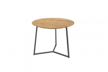 Connect-living von SCHÖNER WOHNEN - Couchtisch S411 Wildeiche geölt/ Metall anthrazit