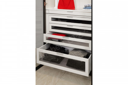 Topline von JUTZLER - Kleiderschrank 3-türig mit Innenzubehör & Beleuchtung