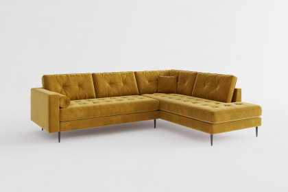 Scott von Primavera Furniture - Ecksofa rechts ocre