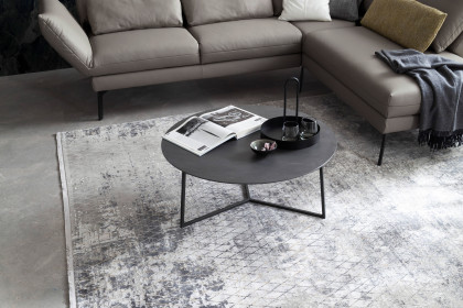 Connect-living von SCHÖNER WOHNEN - Couchtisch S412 Keramik basalto/ Metall anthrazit