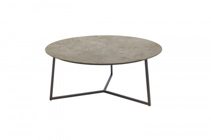 Connect-living von SCHÖNER WOHNEN - Couchtisch S412 Keramik beton/ Metall anthrazit