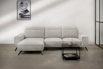 Alpine-LE25 von Vilmers - Ecksofa Variante links ash