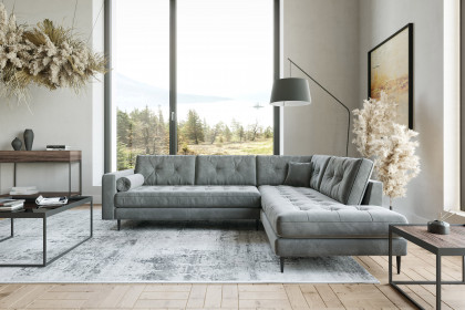 Scott von Primavera Furniture - Polsterecke rechts grey