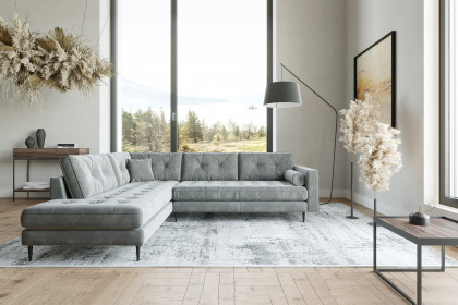 Scott von Primavera Furniture - Polsterecke links grey