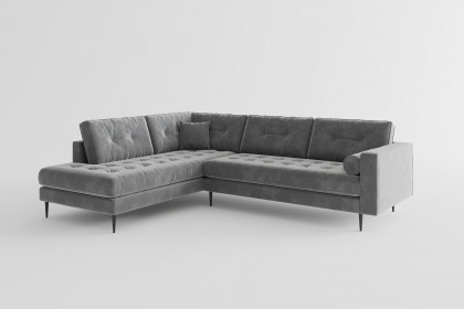 Scott von Primavera Furniture - Polsterecke links grey