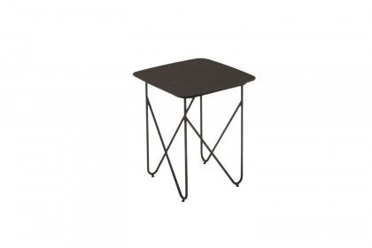 Solo-living von SCHÖNER WOHNEN - Couchtisch S420 Keramik basalto/ Metall anthrazit