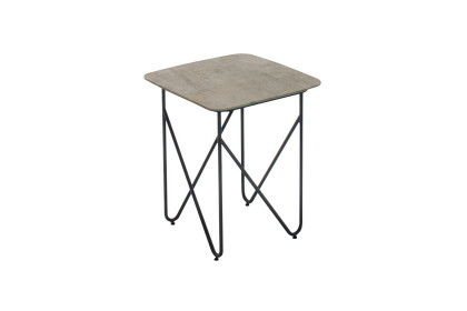 Solo-living von SCHÖNER WOHNEN - Couchtisch S420 Keramik beton/ Metall anthrazit