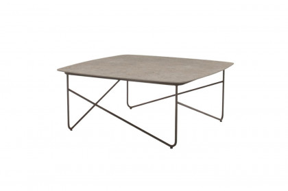 Solo-living von SCHÖNER WOHNEN - Couchtisch S422 Keramik beton/ Metall anthrazit