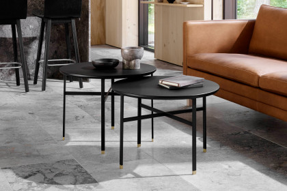 SM 241 von Skovby Møbelfabrik - Couchtisch in Schwarz