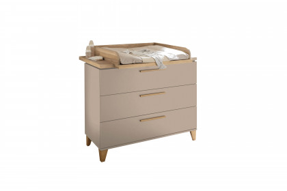 Hilda/ Peppini von BEGABINO - Babyzimmer-Set kaschmir - Mauvella Oak
