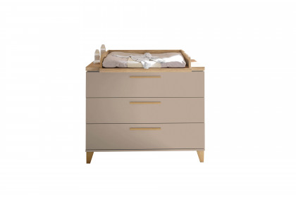 Hilda/ Peppini von BEGABINO - Babyzimmer-Set kaschmir - Mauvella Oak