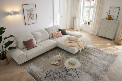 MR 2490 von Musterring - Ecksofa Ausführung rechts ivory