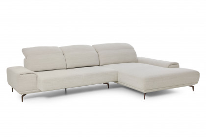MR 2490 von Musterring - Ecksofa Ausführung rechts ivory