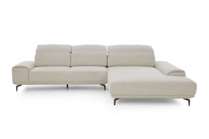 MR 2490 von Musterring - Ecksofa Ausführung rechts ivory